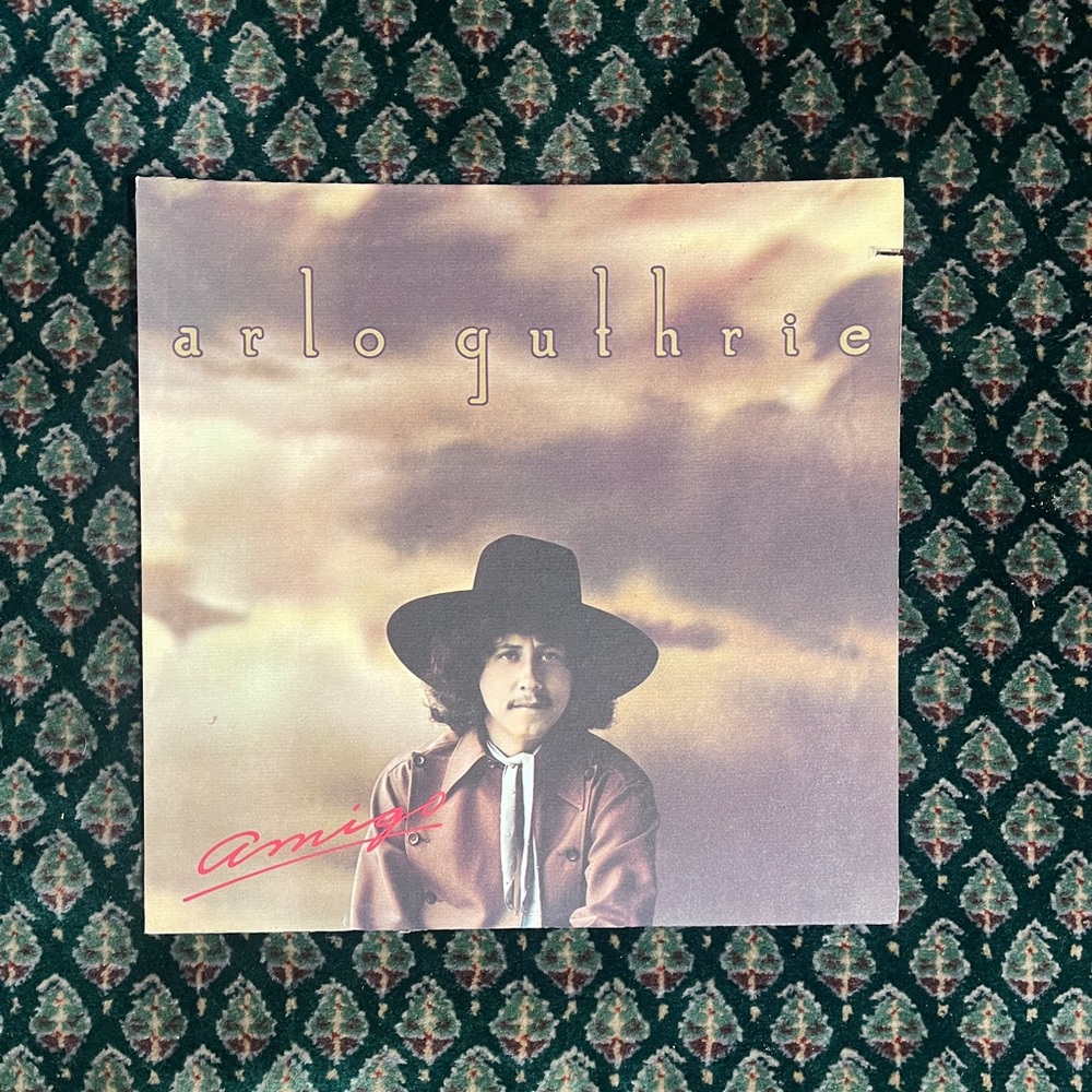 Arlo Guthrie 'Amigo' Album Cover - 1976 - Vinyl Record